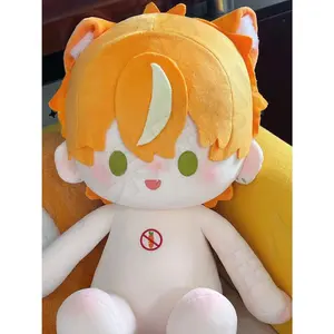 40cm Anime Cute Ensemble Stars Shinonome Akito Cosplay Plush Doll Body Dress Up Stuffed Toys Cute Dolls Figures Xmas Gift