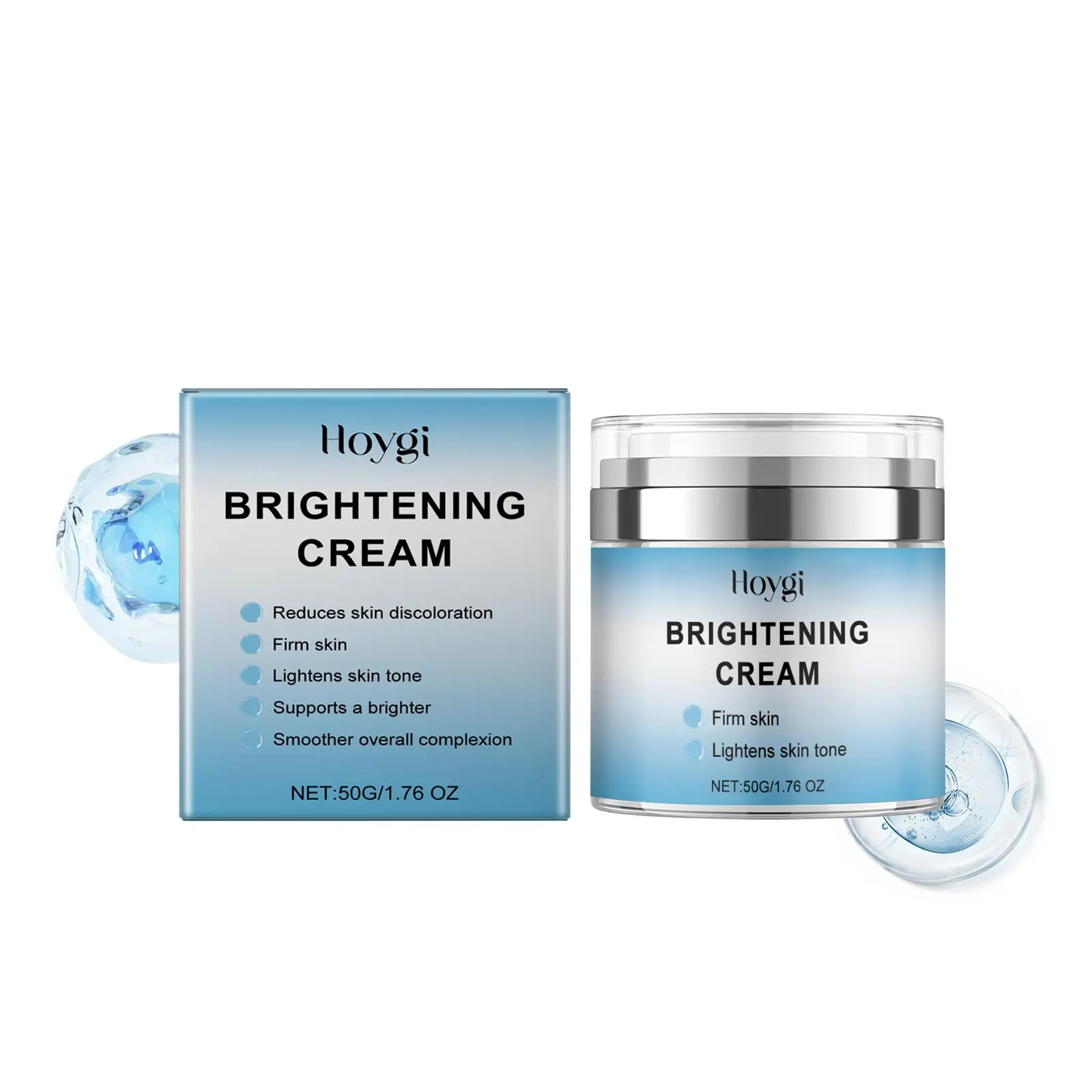 Hoygi Moisturizing Face Cream Gentle Soothing Hydrating Nourishing Facial Brightening Hydrating Skin Care Cream Moisturizer Moisture Hydrate