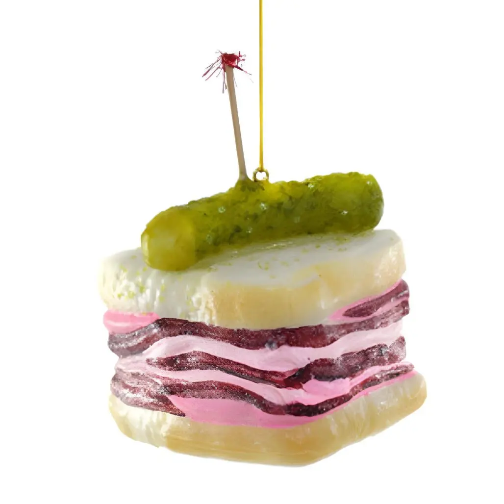 Stacked Deli Sandwich Ornament