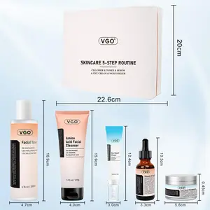 The five-piece set of VGO, which can moisturize, repair and tighten the skin, is a daily skin care set.
