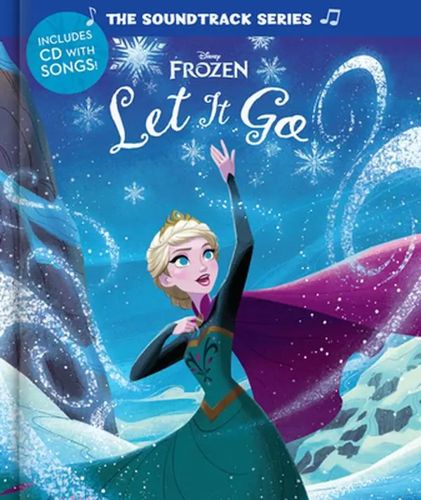 USED Book - Frozen: Let It Go [With Audio CD] by Disney Books (Hardcover) - english