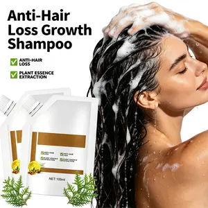 Rosemary Shampoo Refill Bag 100ml, Moisturizing Hair Care Refill for Soap Dispensers, Travel Size Shampoo for Home Bathroom, Hotels & Vacation Rentals, Single Pack