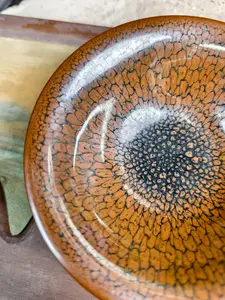 Jianyang Partridge Spotted Jianzhan Master Cup Tea Cup Single Handmade Tea Cup Vintage Cup Cup Pure Handmade zg