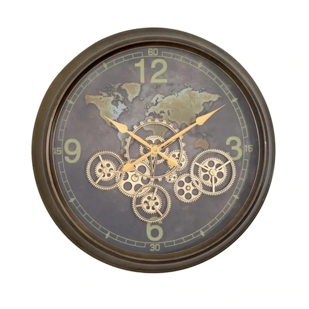 World Gear Clock