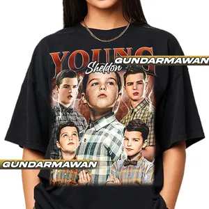 Limited Young Sheldon Vintage T-Shirt, Gift For Woman and Man Unisex T-Shirt