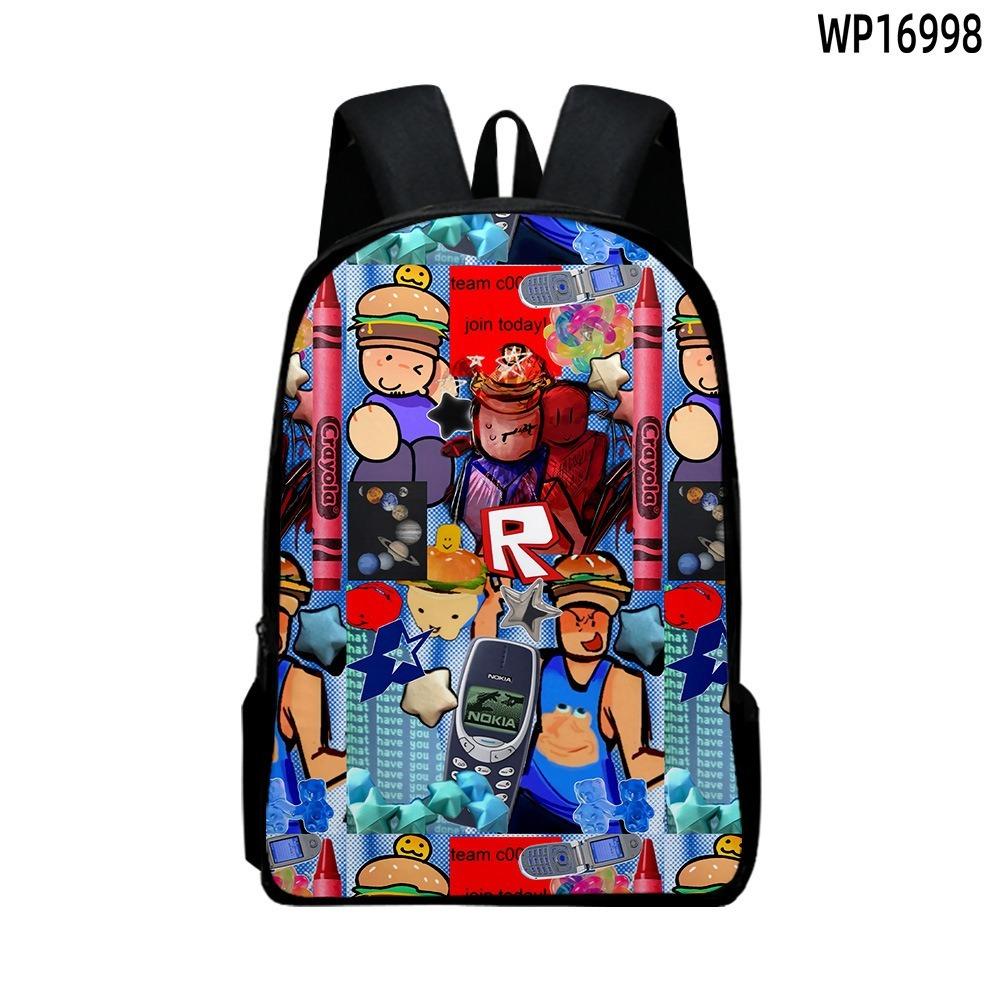Roblox Forsaken Gubby Backpack Travel Bag Lightweight Back Pack with Laptop Compartmen