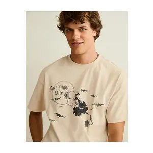 AE Boxy Fit Snoopy Halloween Graphic T-Shirt