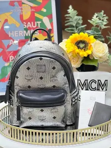 Pre-owned MCM Leather Backpacks Preloved Backpack 21x26cm 9116