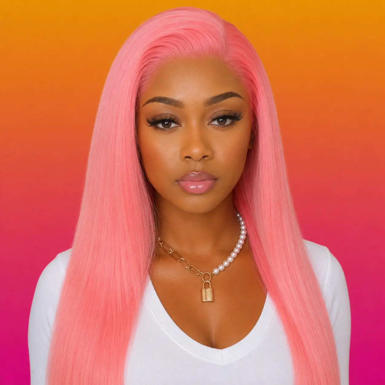Strawberry Inches Wig