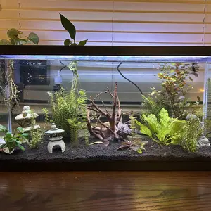 hygger Aquarium LED Light - 24/7 Lighting with Adjustable Timer, Gradient Sunrise-Daylight-Moonlight Modes, DIY Mode, Dimmable Brightness, Extendable Bracket, 7 Colors for Planted Tanks