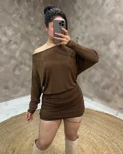 Gianna Dress - Brown