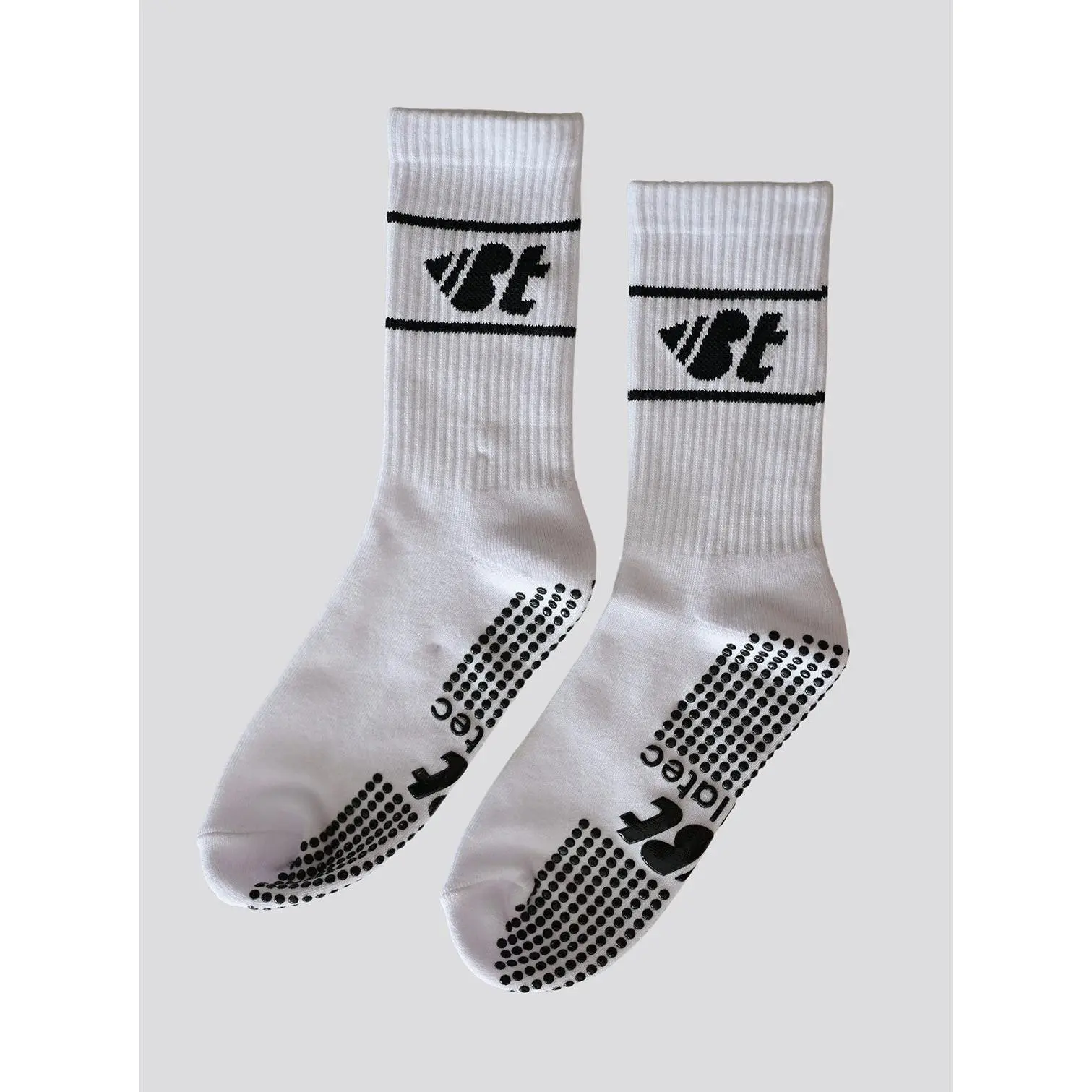 Pilates Grip Socks – Non-Slip, Ultra Soft – White, Bellatec