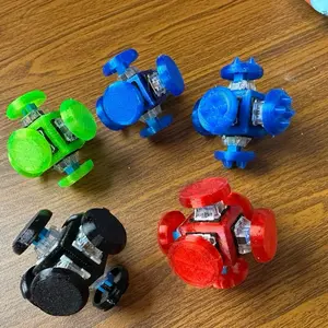 Keyboard Ball Fidget - Super Tough and Flexible Fidget with Colorful Wheels for Hands-Activated Fun