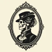 Mrs. Bones Curio Cupboard