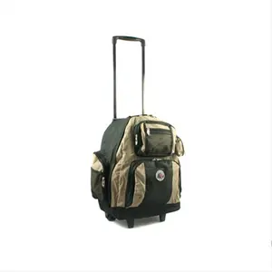 Transworld 738131-KHA Roll-Away Deluxe Rolling Backpack- Khaki