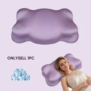 3D Cloud Pillow: Specialized Pillow for Sleep Apnea — Crafted from ultra-soft, integrally molded memory foam; a bed pillow designed specifically for side sleepers, yet also suitable for back and stomach sleepers.