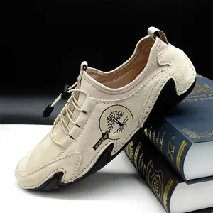 Men's Handcrafted Casual Business Shoes - Lightweight, Comfortable for Daily Wear