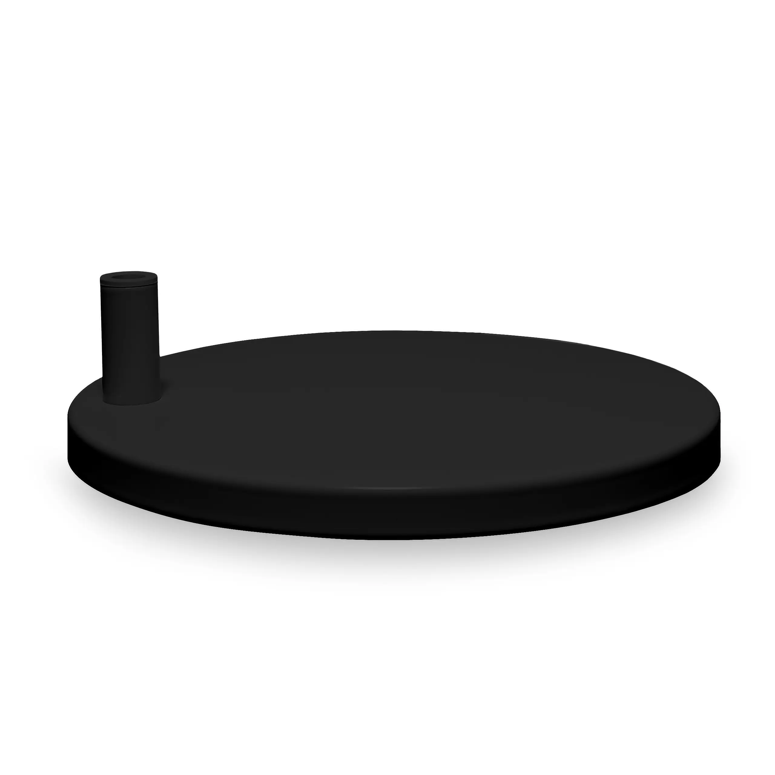 Neatfi Round Weighted Base for Desk Lamps & Magnifying Lamps - 9.84in Diameter, 19.62lbs, Sturdy, Durable, Non-Slip, Compact, Versatile for Home Office Use