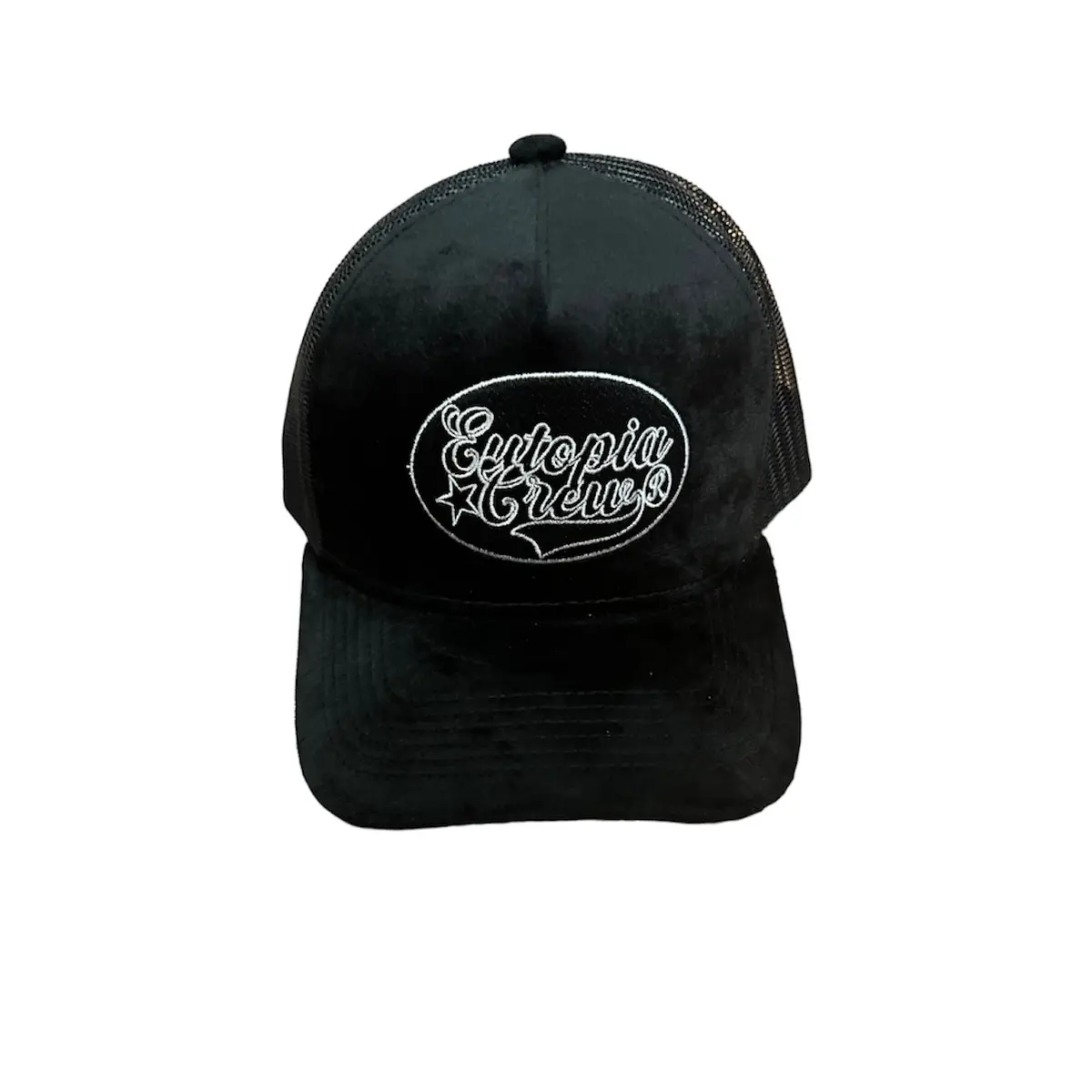 Eutopia Crew Velvet Trucker Hat