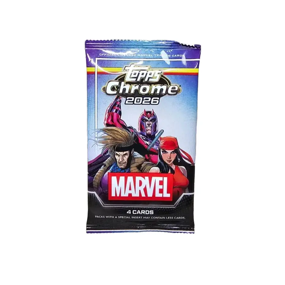 (1) 2026 Topps Chrome Marvel Non-Sports Trading Card Collectible, Collectibles