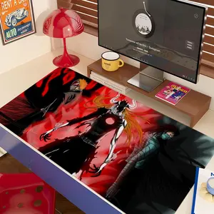 Bleach Kurosaki Ichigo Mouse Pad 90x40CM non-slip Anime Mousepad Gaming Mousepad Gamer E-Sports Mouse Mat Game Mechanical Keyboard XXL Desk Mat