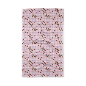 Tomato Gingham Tea Towel
