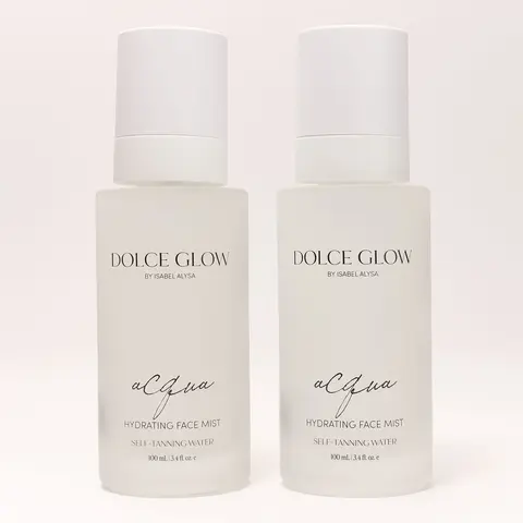 Dolce Glow Acqua Hydrating Self-Tanning Face Mist Duo