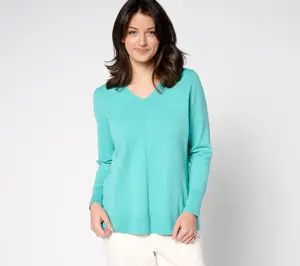 Brandis Dress Out Loud Smoothing V-Neck Sweater