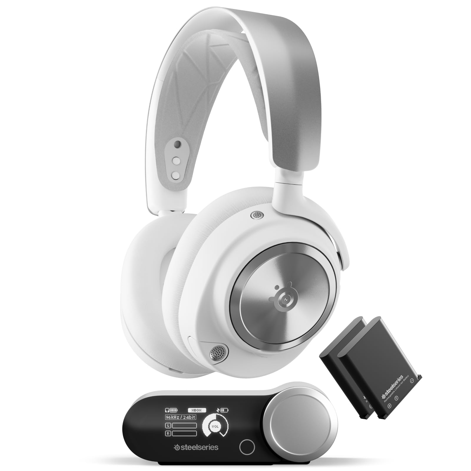 SteelSeries Arctis Nova Pro Wireless Multi-System Gaming Headset - Neodymium ...
