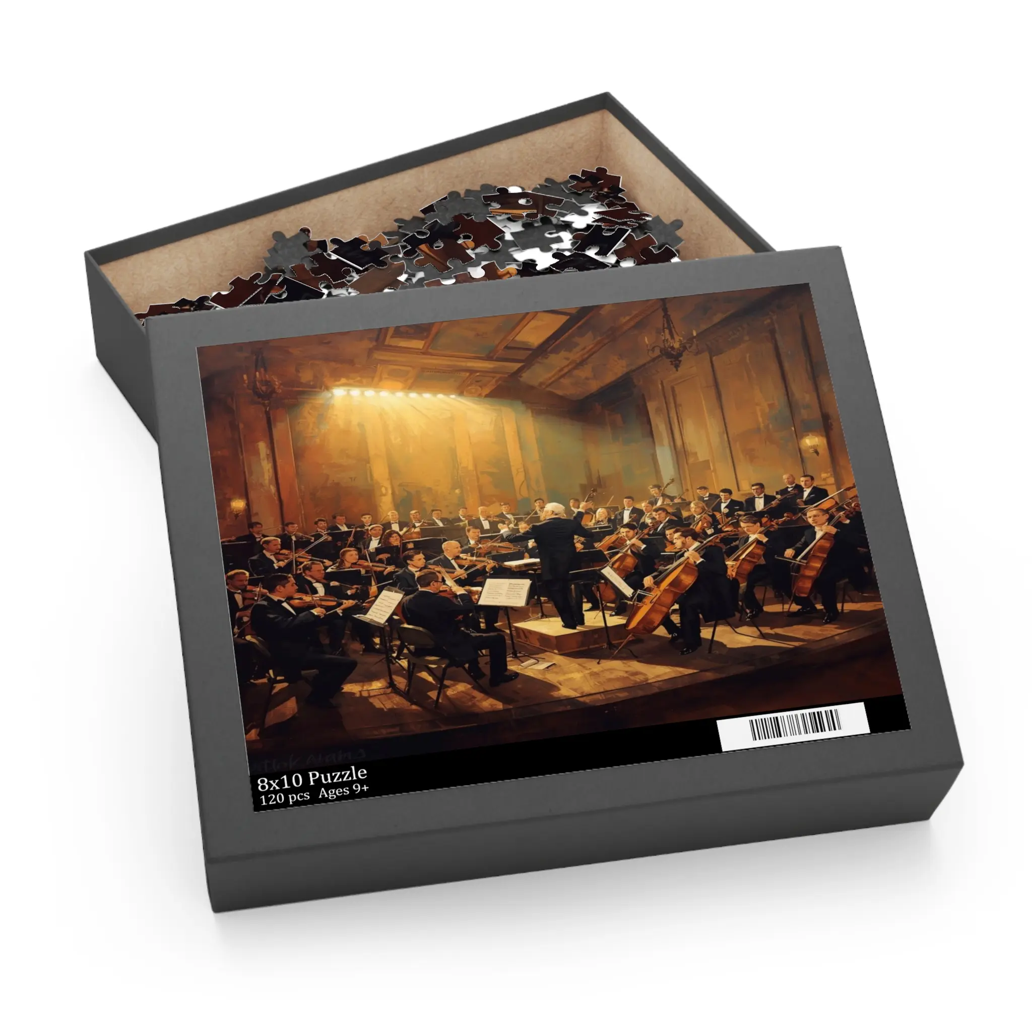 Classical Music Abstract Art : Orchestra Jigsaw puzzle (120, 252, 500-Piece)