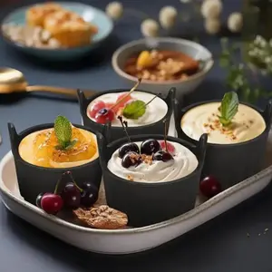 4pcs Silicone Mini Cake Molds Set, Non-Stick Design for Oven and Air Fryer, Durable Baking Supplies for Cupcakes, Egg Cups, Baked Goods Molds, Nonstick Baking Mold