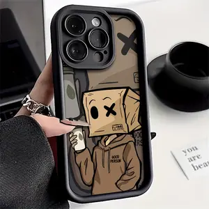 Phone case: High Color Carton for Man Case for iPhone 17/16/15/15Plus/15Pro/15ProMax, for iPhone 14/14Plus/14Pro/14Pro/14Pro/14ProMax, for iPhone 13/13Pro/13ProMax, for iPhone 12/12Pro/12ProMax, for iPhone 11/11/11Pro Max/for iPhone 7/8/for iPhone x/xs