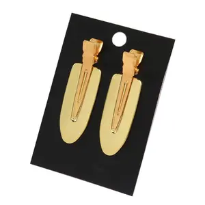 No-Bend No-Crease No-Mark Pin Curl Clip for Hairstyles, Bangs, Finger Waves, and Makeup Application