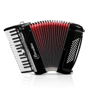 Accordion 30 Key 60 Bass, Professional Keyboard for Beginners & Adults, Portable with Backpack & Strap, Ideal for Practice, Performances & Music Lovers