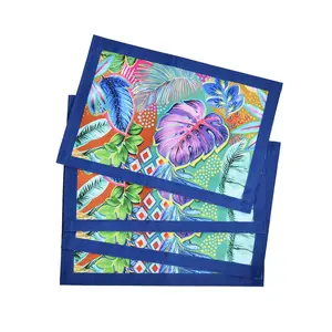 Hanalei Blue 4 Piece Placemat Set