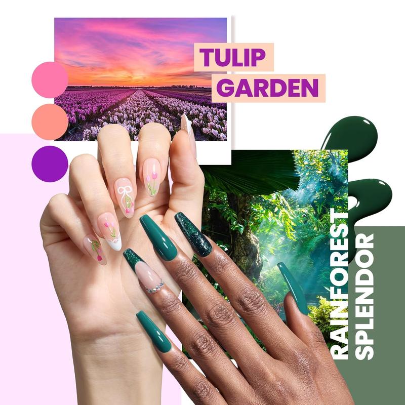 Beetles 25Colors+ Gel Nail Polish Starter Kit【UV Light&Top Base Gel&Diamond Decorations&Stickers&Manicure Tools】DIY Nails Art Gift salon nails at home #SpringTok Cutics   #cozyvibes #effortlessbeauty Cosmetic