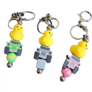 Duck Duck Jeep keychains in 5 colors