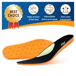 AOV 2026  Men & Women’s Memory Foam Arch Support Inserts - Sizes 6-11, Relieves Fatigue, All-Day Comfort，Reduces Foot/Leg Tiredness (For Men & Women) Foot Insole
