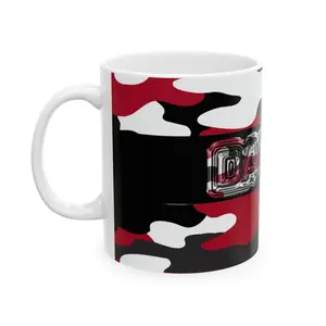 DELANI - Freedom White Ceramic Mug 11oz