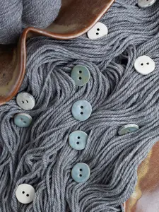 Frost Blue <br/><small>23mm Ceramic Linda's Button</small>