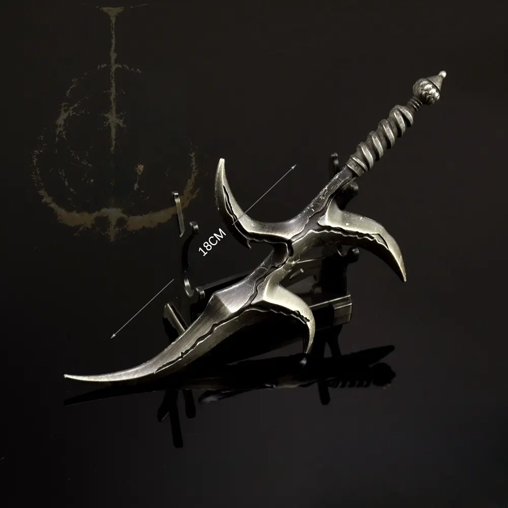 18CM Foam Pad Superbuybox Elden Ring DLC Night Reign "Black Knife"Foam Giftbox Edition Action Figurine Game Collection Video game Csoplay Desk Decor