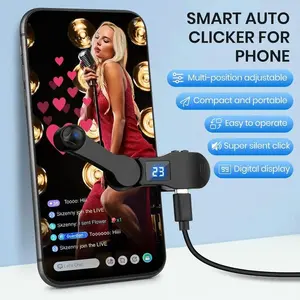 Smartphone Auto Clicker for iPhone Devices, iPad APP Speed Click Simulator, Continuous Tap Finger (douyin), Live Like, Compact, Instant Deals