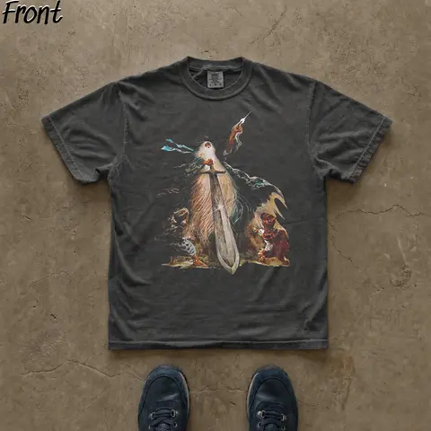 Gildan Men's Cute Lord of The Rings Hobbits Graphic T-Shirt - Casual Fit Short-Sleeve Round Neck Cotton Streetwear Tops, 3XL Lightweight All-Season Men's T-Shirts, Cold Wash Compatible