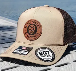 Beer Gift for Craft Beer Lovers, Beer Drinkers Home Brewers In the Pursuit of Hoppiness Patch Trucker Hat, IPA Pale Ale Funny Beer Cap!