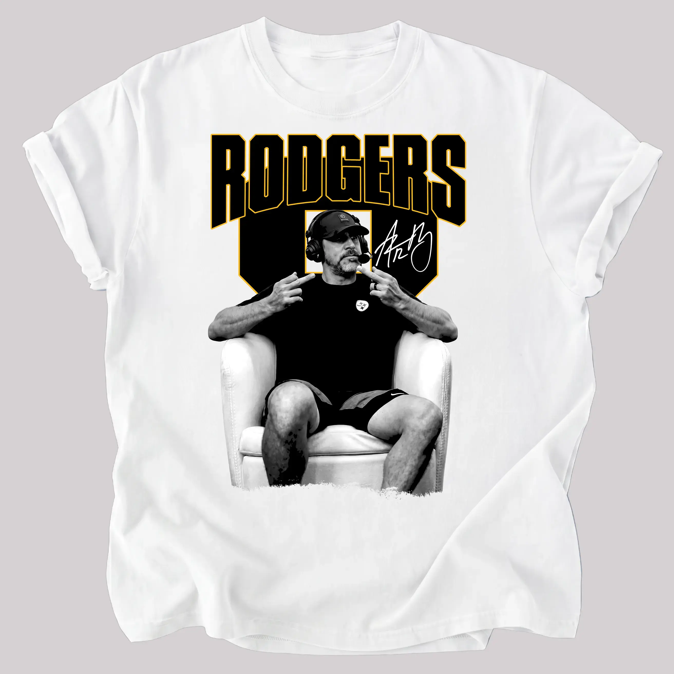 Rodgers "F*ck Hands" Football T-Shirt Sweatshirt, graphic t-shirts, Football merch, men's clothing clothes merch, Gift For Women, Football Gift Unisex. Classic