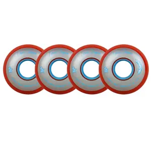 Labeda Roller Hockey Wheels - Gripper Standard 59mm 74A Red (4-Pack)