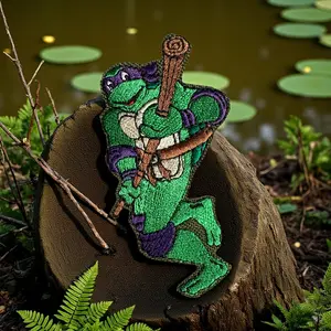 TMNT Iron on Patch Donatello