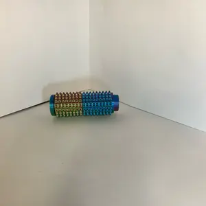 G.C Printing Spinner Clicker Fidget Toy - Colorful Dual-Sided Design for Stress Relief and Focus with Clicker