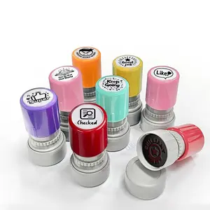 Teacher Stamp, 8 Counts/set Classification Teacher Stamp, Self-inking Stamp, Behavior Stamp, Office Stationery & Supplies