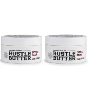Limited time!【Buy one get one free】Hustle Butter 5oz Tattoo Balm For New &amp; Older Tattoos - Safe While Healing - Moisturizes and Rejuvenates Tattoo Aftercare Cosmetics